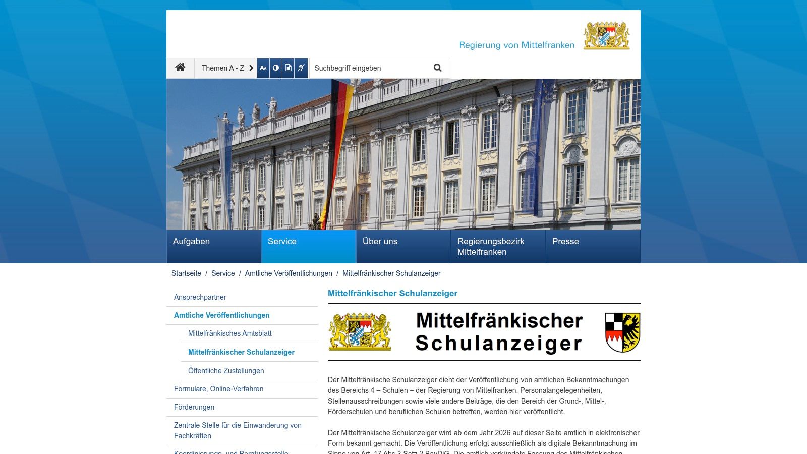 Amtliche Schulanzeiger (Bayern)