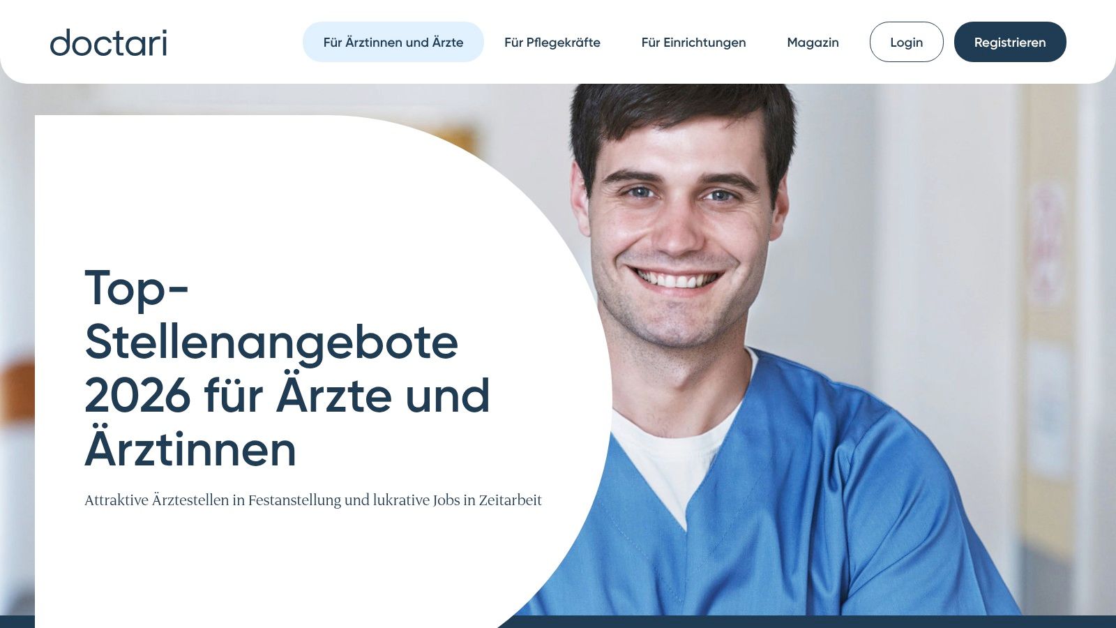 doctari – Ärztevermittlung mit Jobbörse