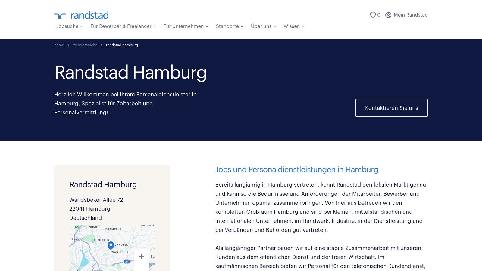Randstad Medical – Randstad Deutschland (mehrere Hamburg-Standorte)
