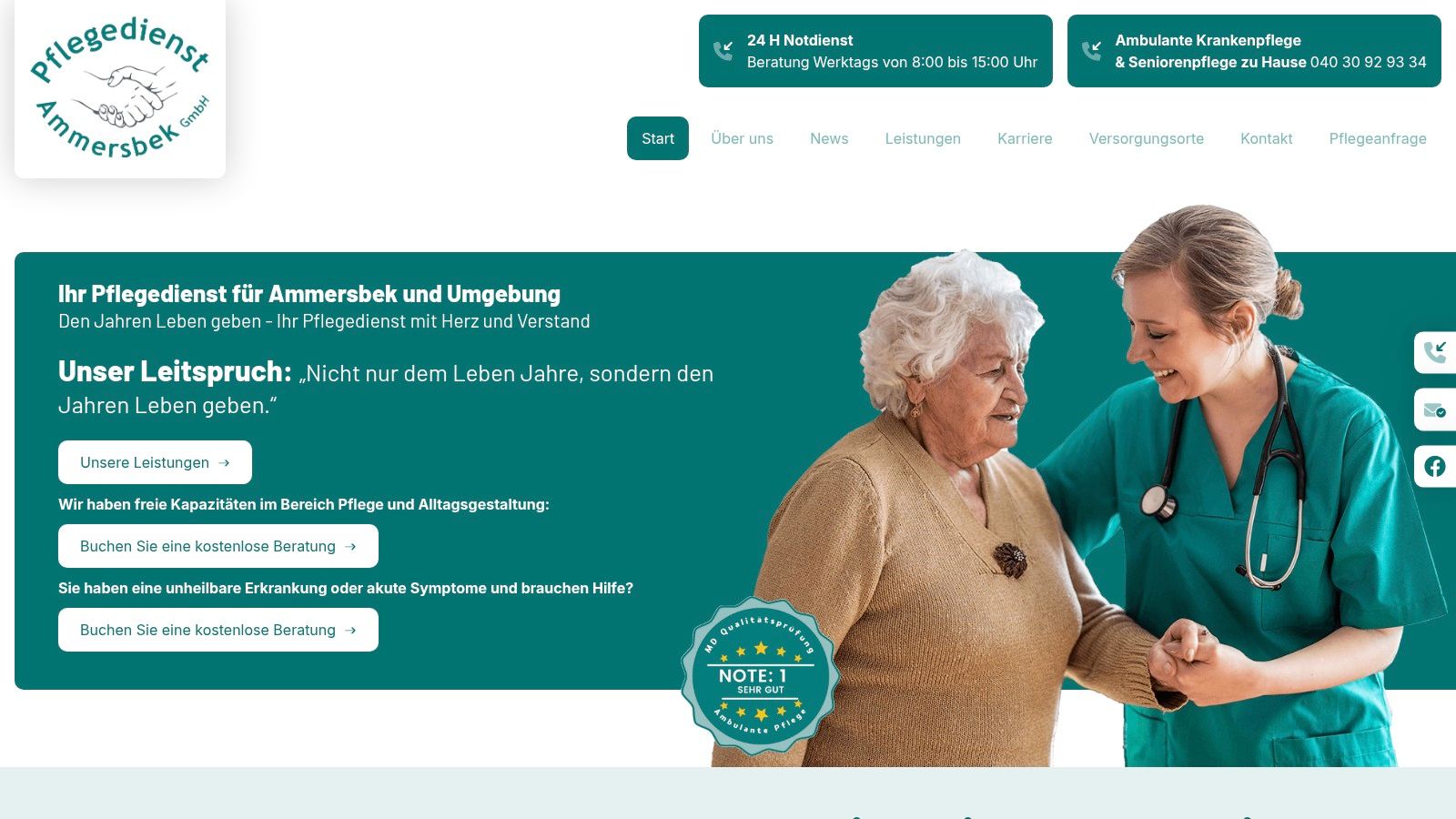 Pflegedienst Ammersbek GmbH