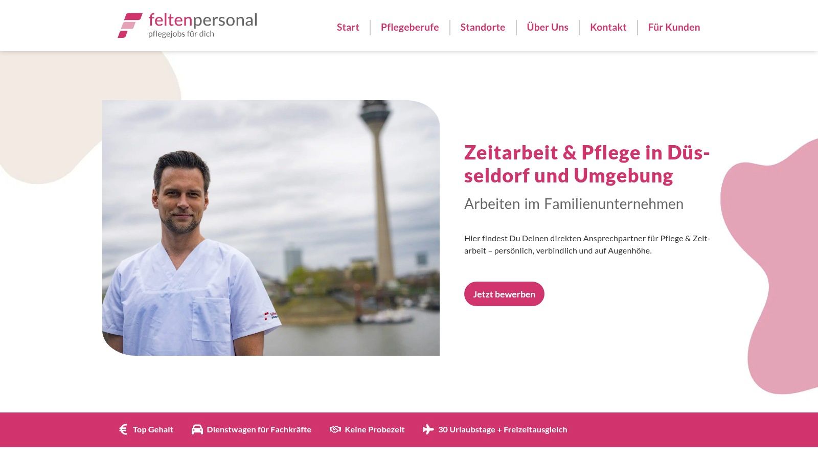feltenpersonal – Standort Düsseldorf (Pflege)